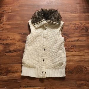 A sweater vest from Target